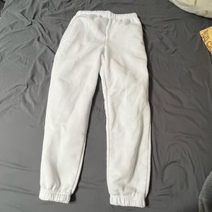 White Sweatpants